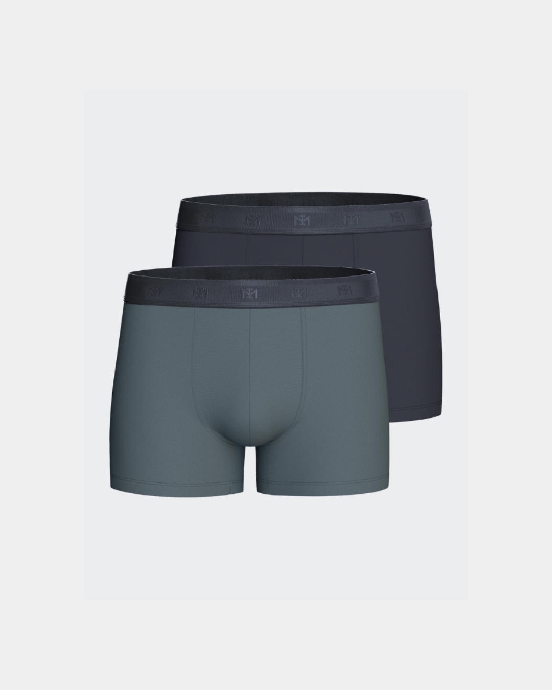 Boxer Impetus para homem cinza vista frontal