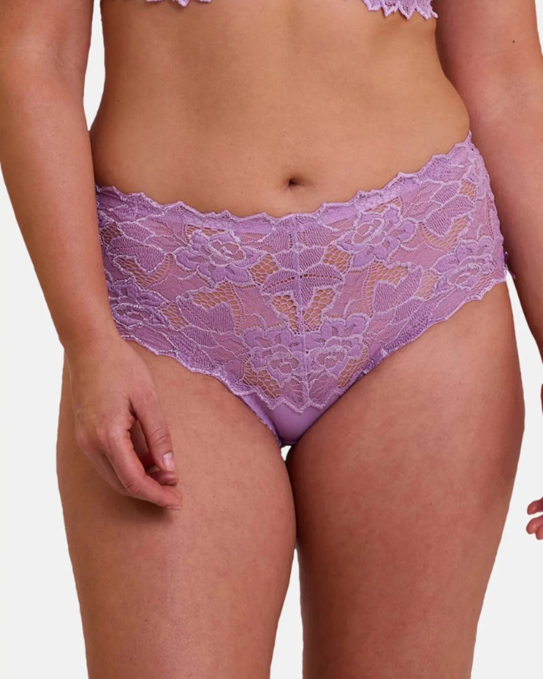Cueca Alta Arum Sans Complexe em lilás