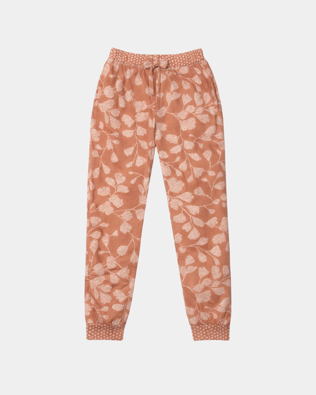 pijama feminino algodao manga comprida estampa floral sari punhos tornozelo