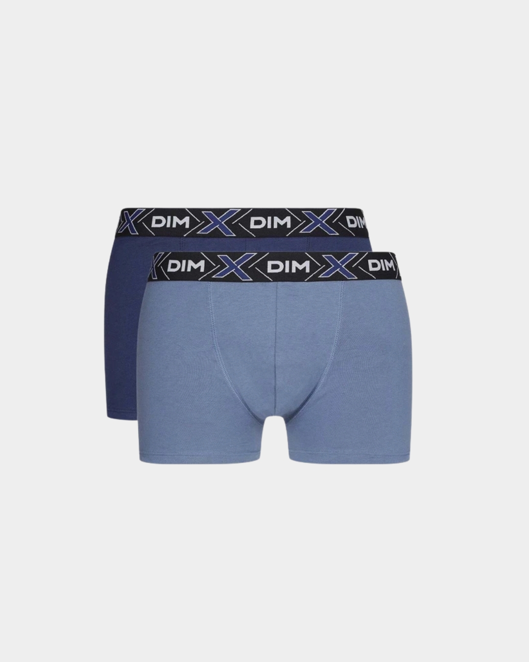 boxer homem dim x temp azul marinho azul claro frente