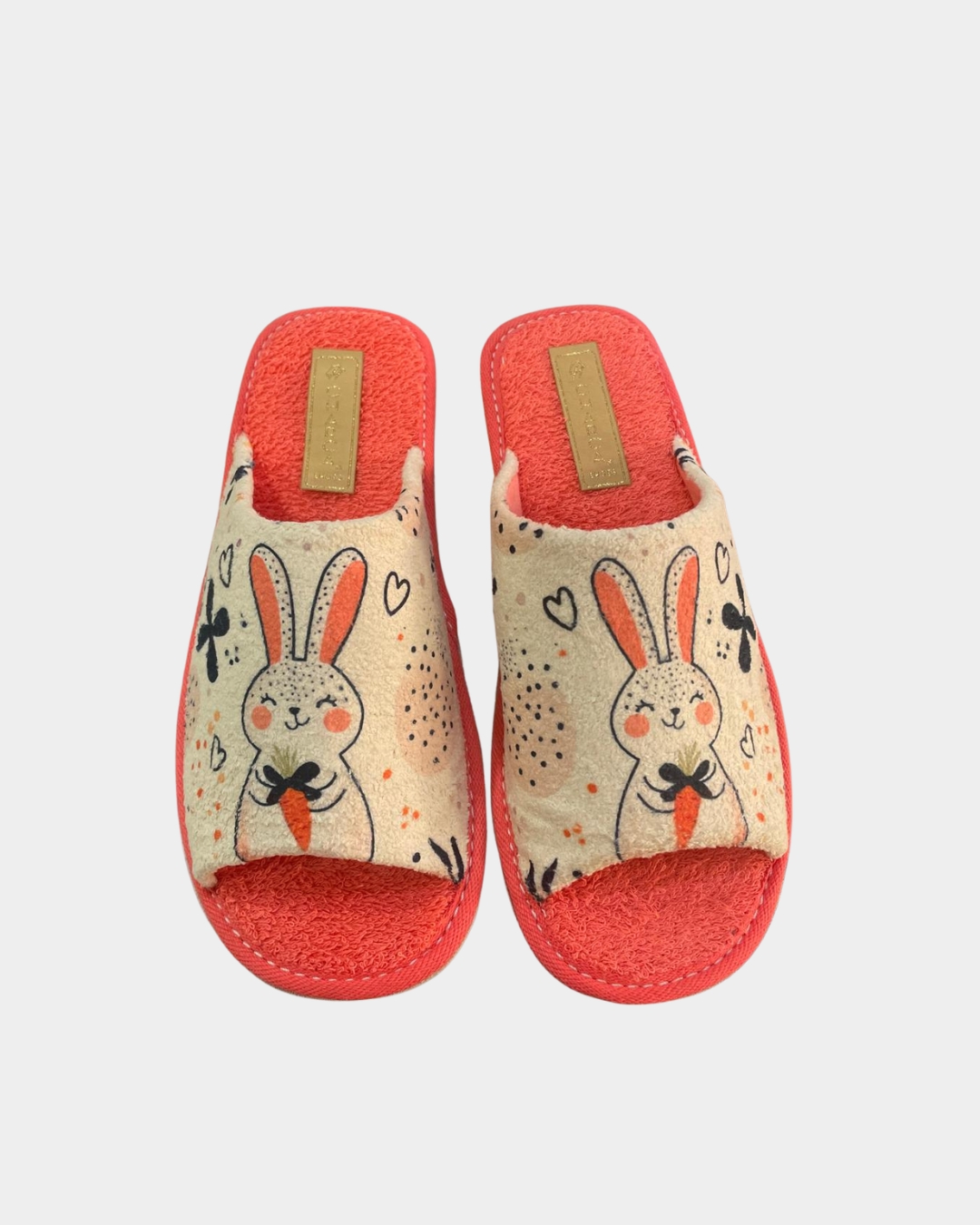 Chinelo Mulher Charca Felpo Coral
