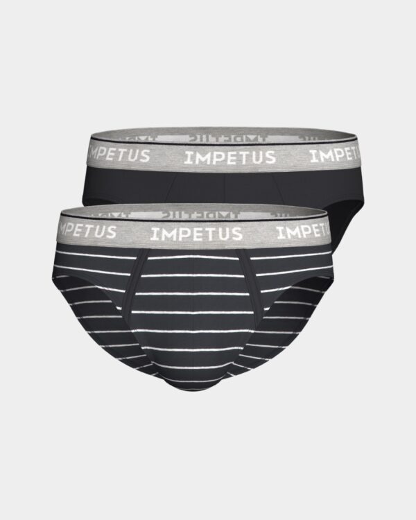 Pack 2 Cuecas Slip Homem Impetus Algodão Biológico