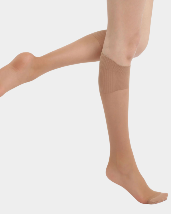 Meias até ao Joelho Pack 2 DIM Absolu Flex 20D Canelle