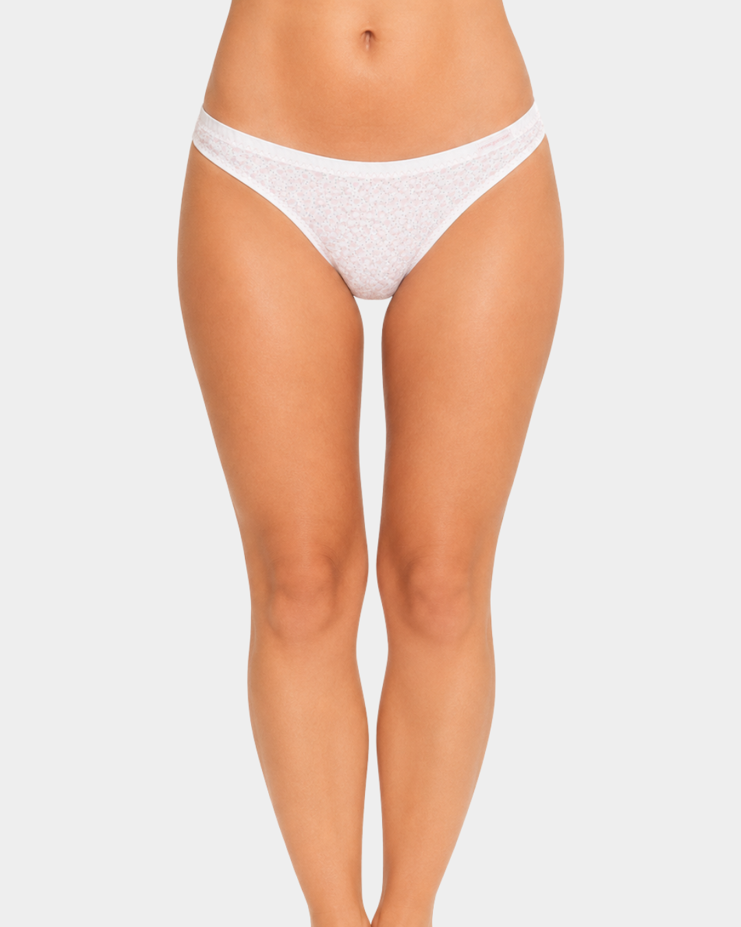 cueca asa delta algodao margarida coração rosa frente