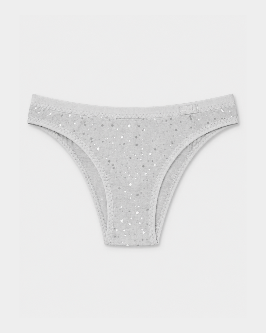 cueca asa delta algodao margarida estrelas cinza