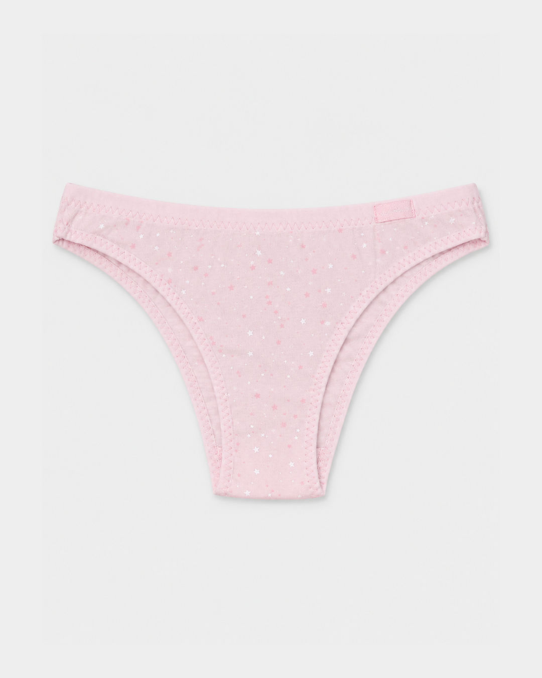 cueca asa delta algodao margarida estrelas rosa