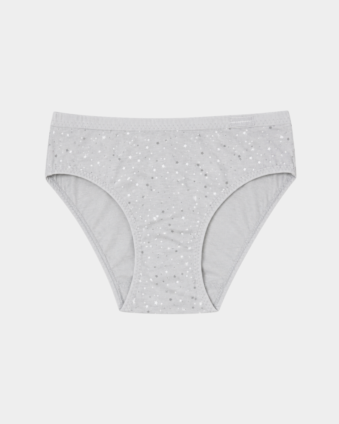 cueca slip midi algodao margarida estrelas cinza