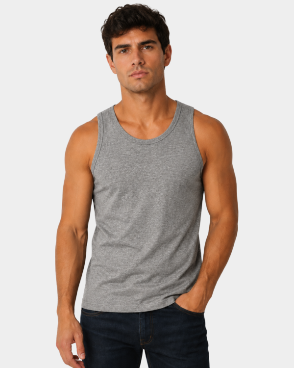 Camisola Interior Homem Sem Manga MC