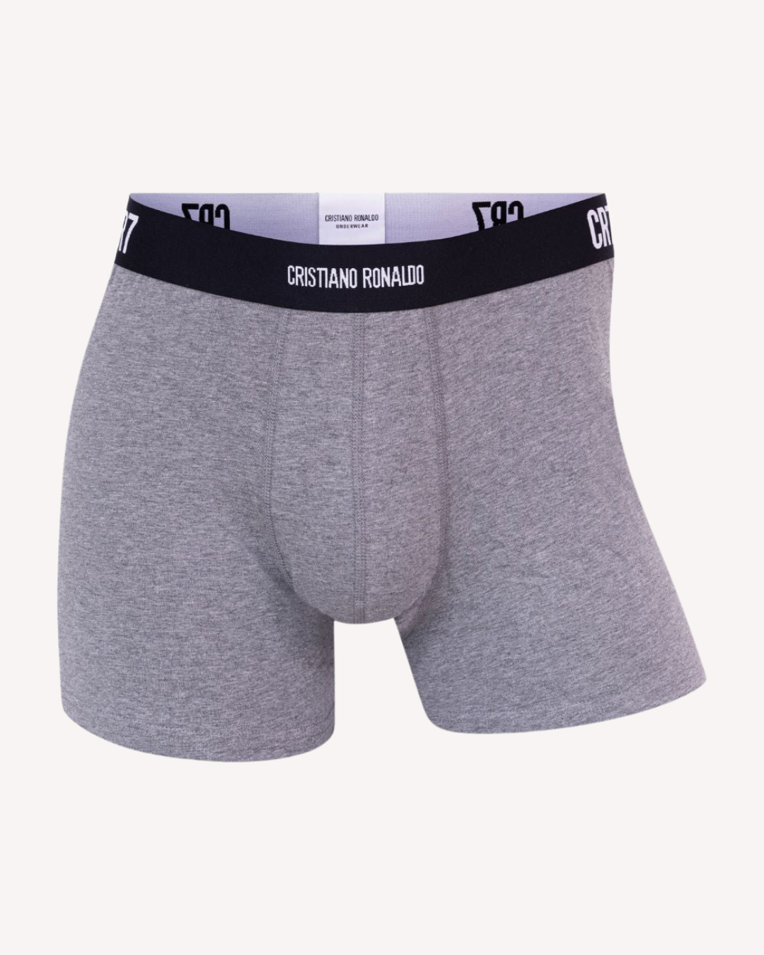 Boxer Homem Pack 3 CR7 Underwear Preto e Cinzas - Image 2