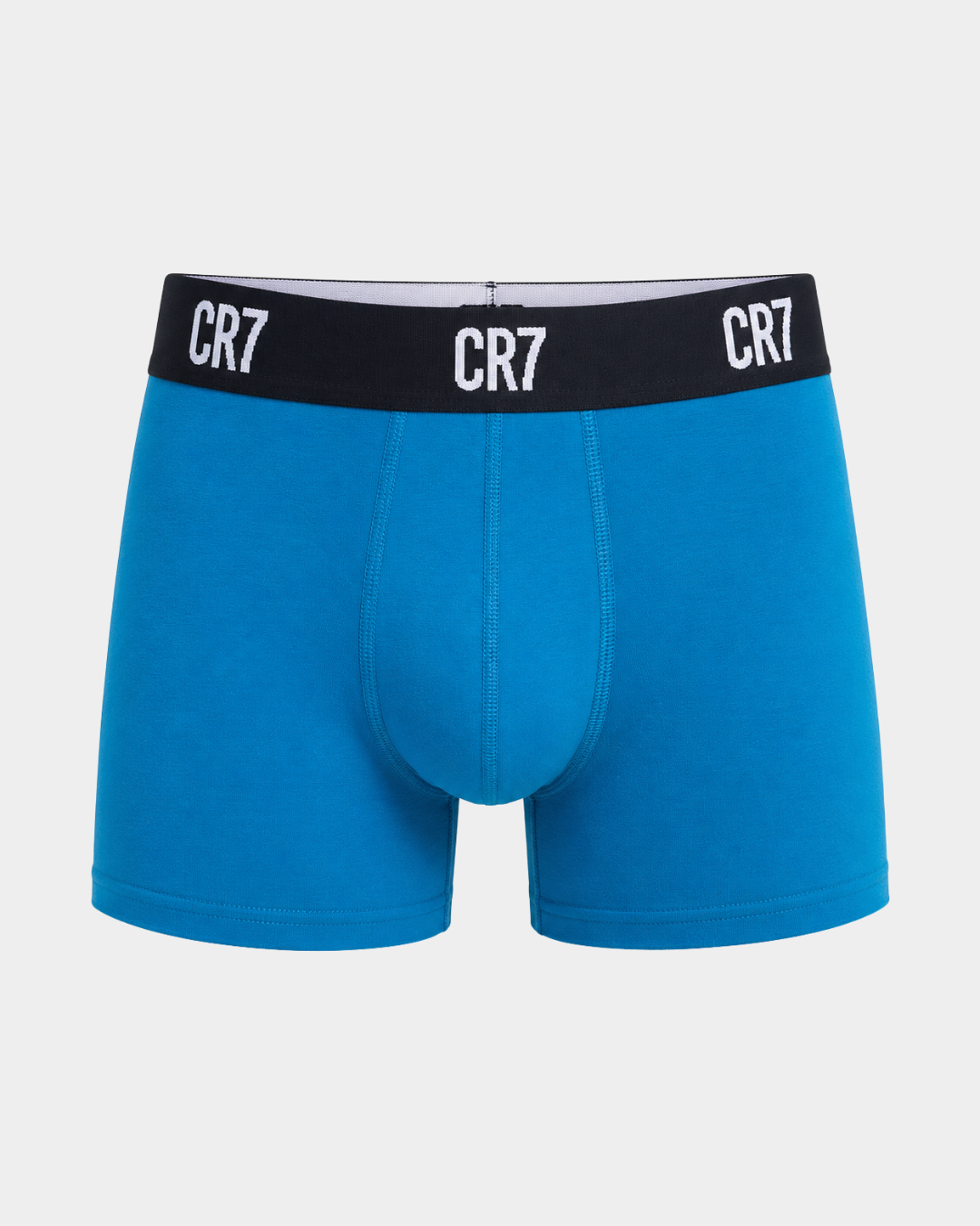 Boxers Homem Pack 3 CR7 Underwear Azul Turquesa, Azulão, Preto - Image 4