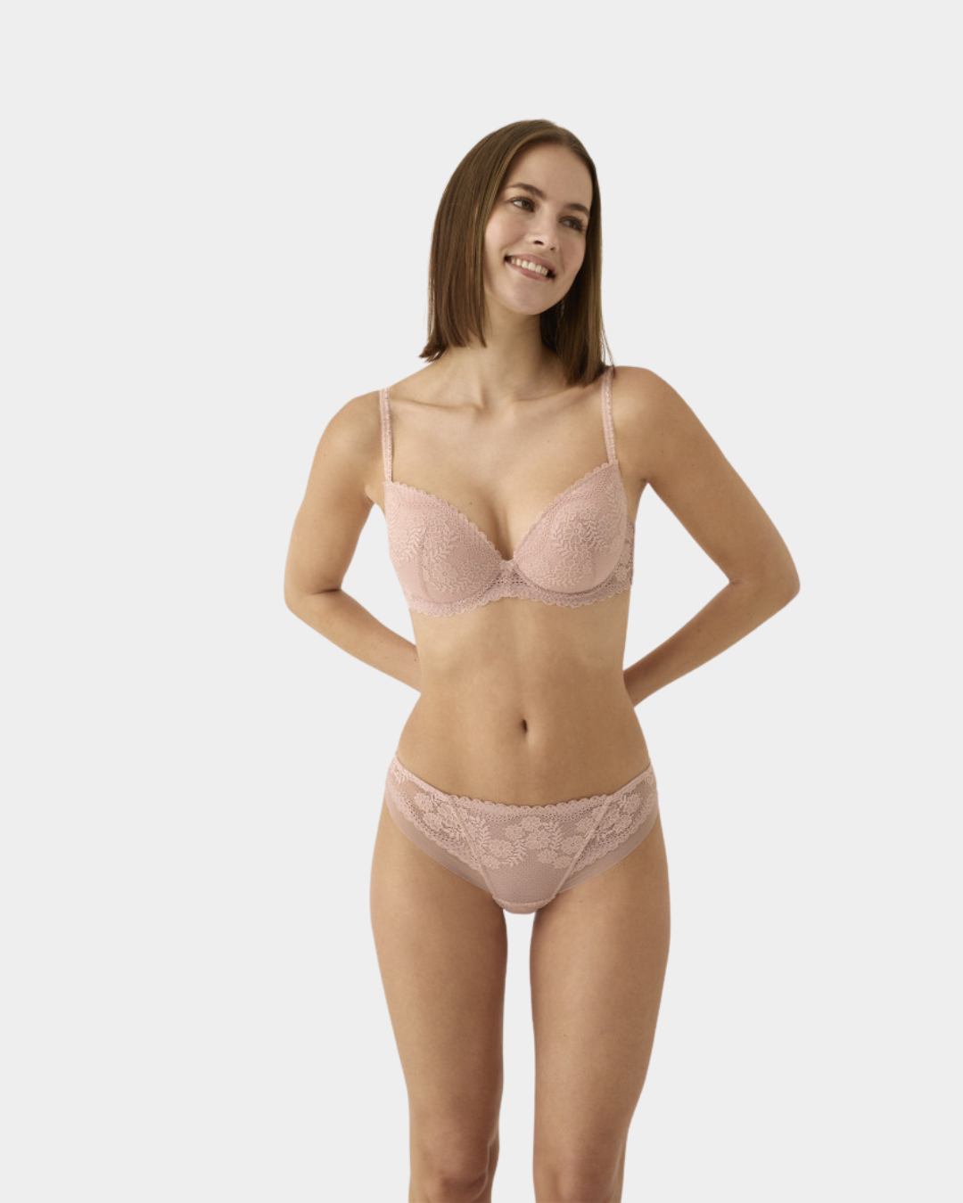 Conjunto Lingerie Promise Karina Rosa