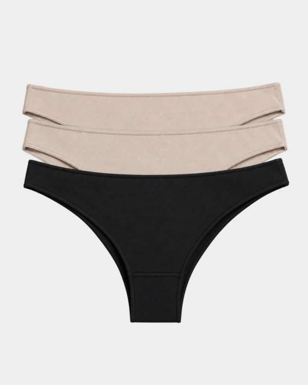 Pack 3 Cuecas Asa Delta Mulher Cotonella