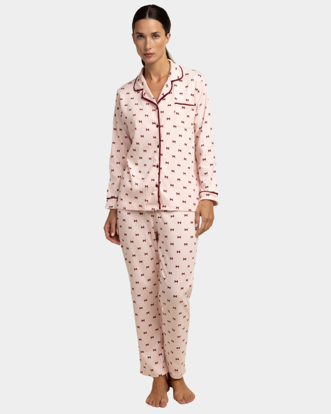 Pijama Mulher Aberto "Je T Aime" Admas