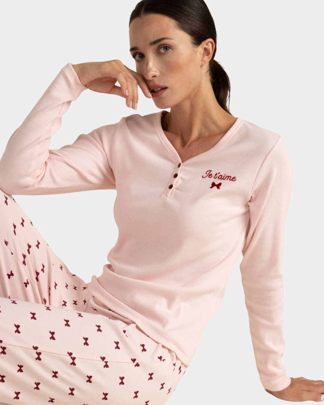 Pijama Mulher "Je T Aime" Admas