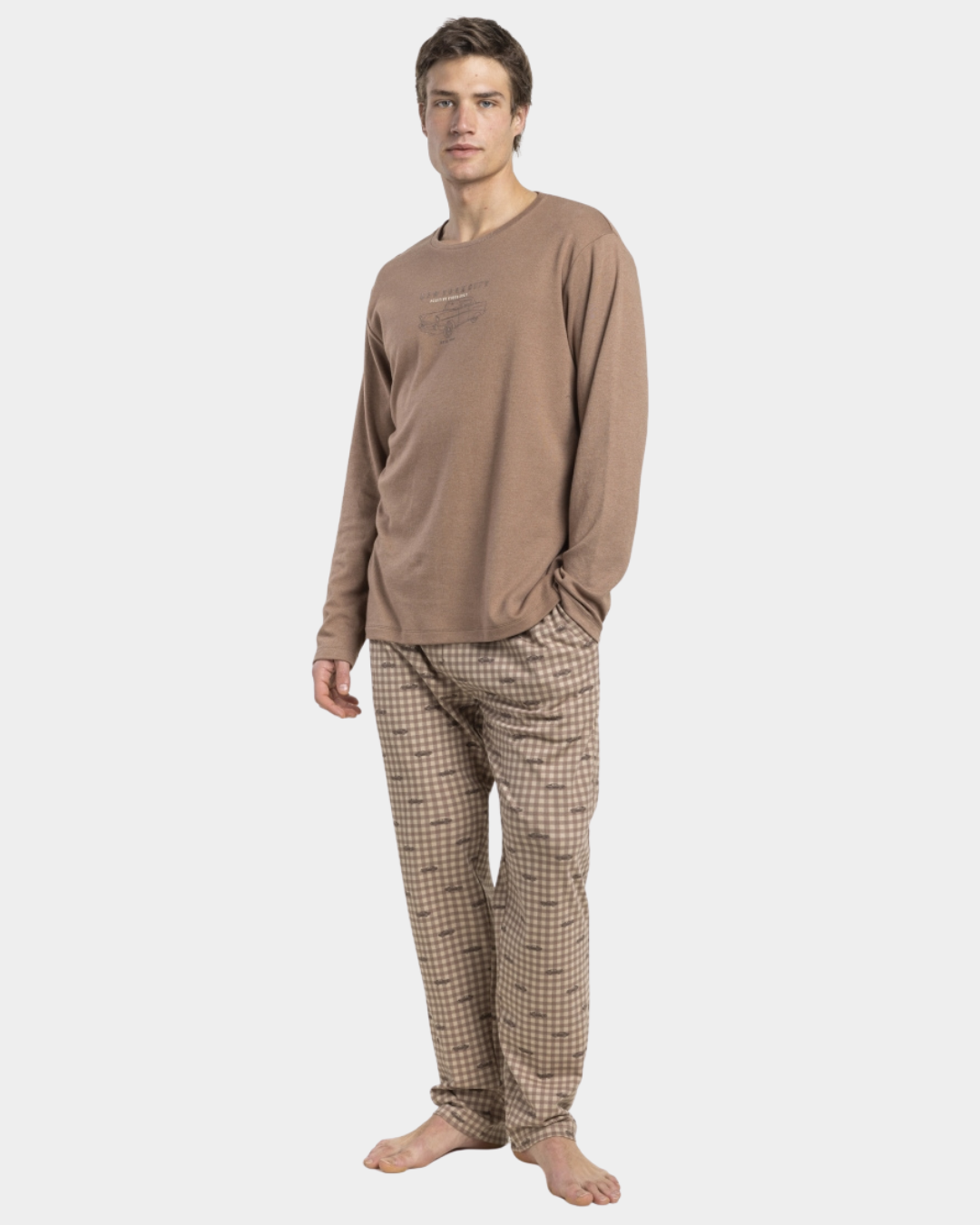 Pijama Homem Admas Brown New York Center