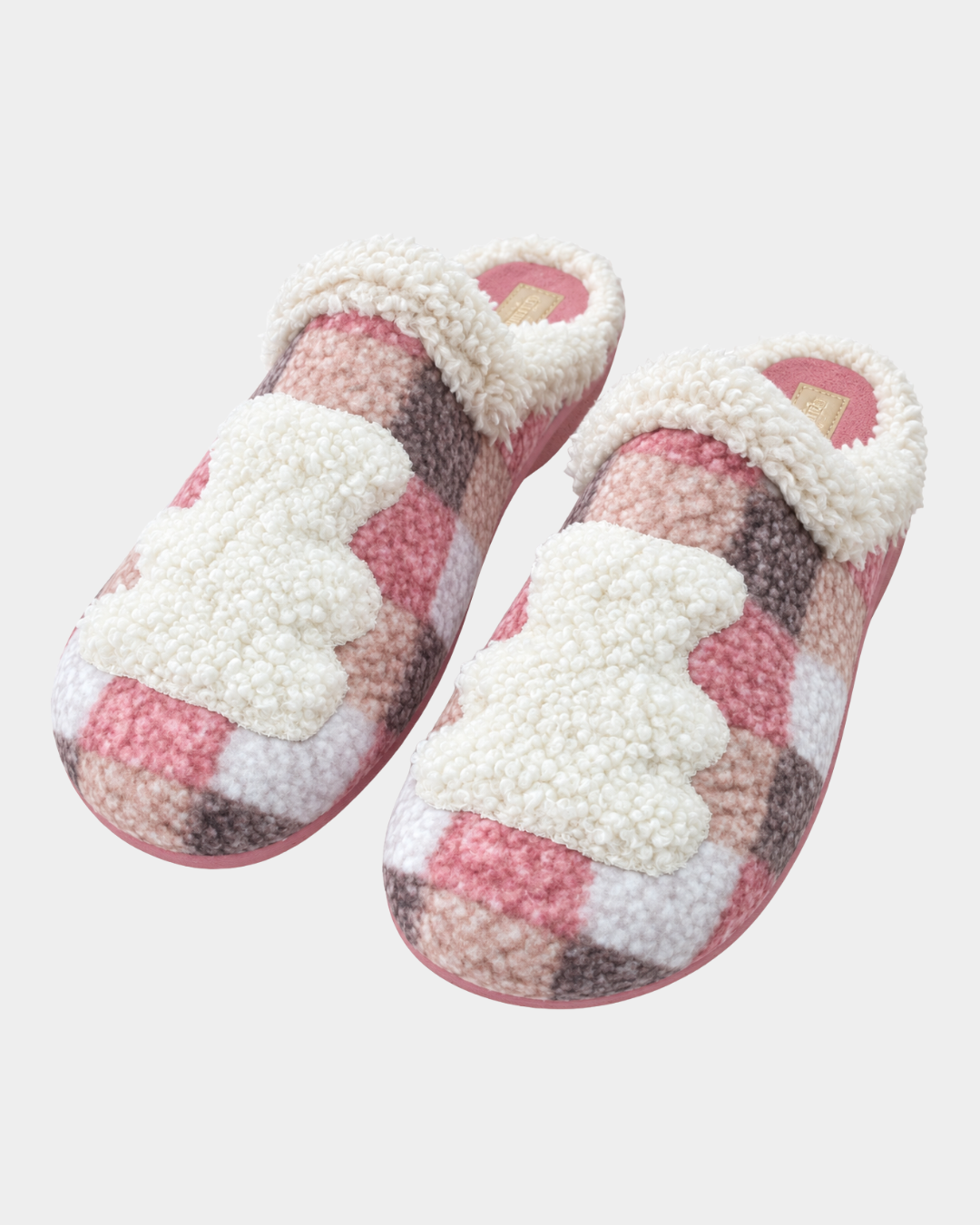 Chinelo Mulher Charca Efeito Peluche Salmão - Image 2